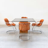 Table and chairs, 1970
