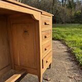 Small walnut desk from the 1950s