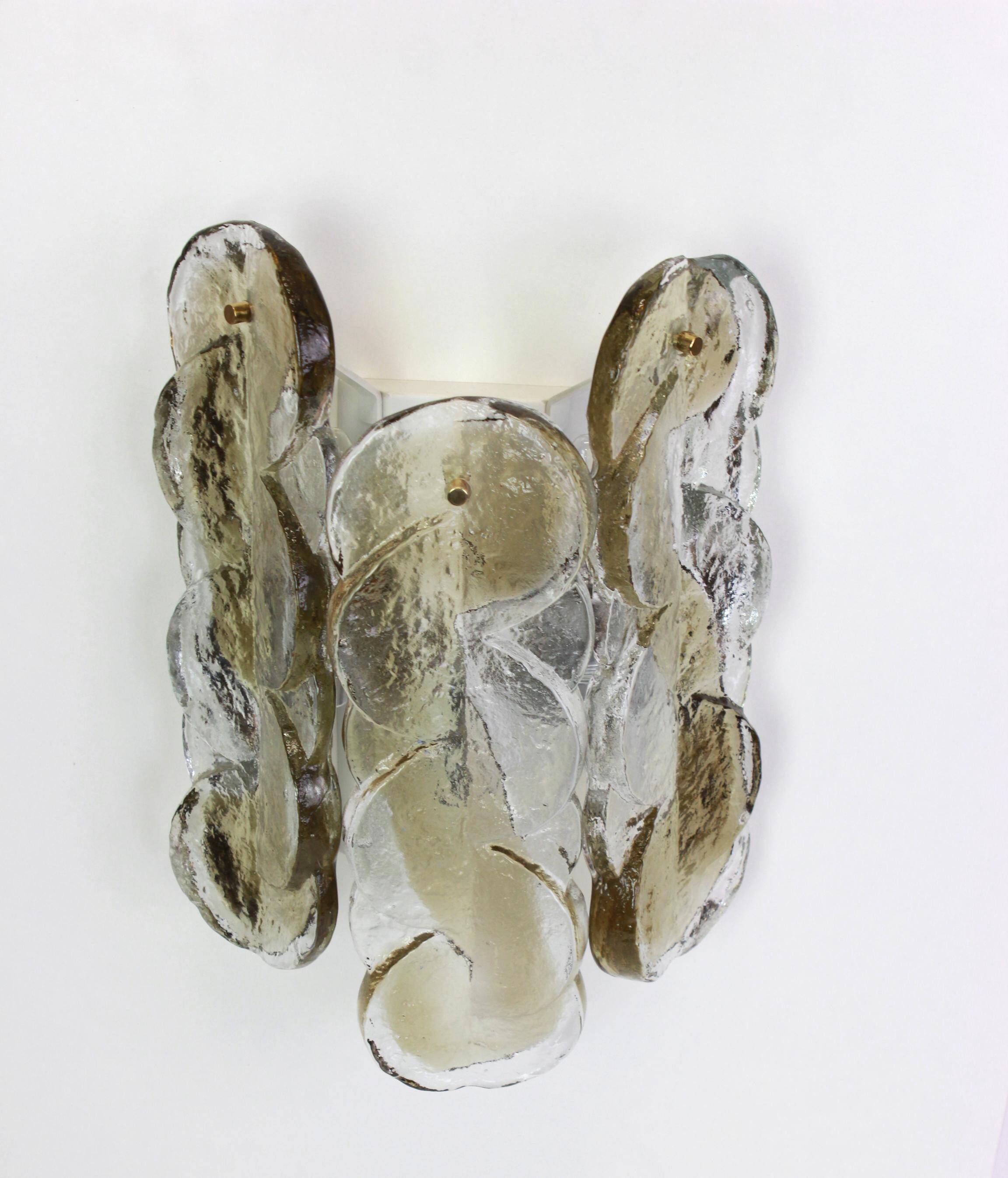 Wall sconces by Kalmar, Austria, 1960s.