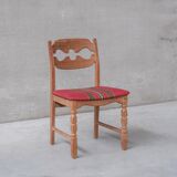 Oak dining chairs