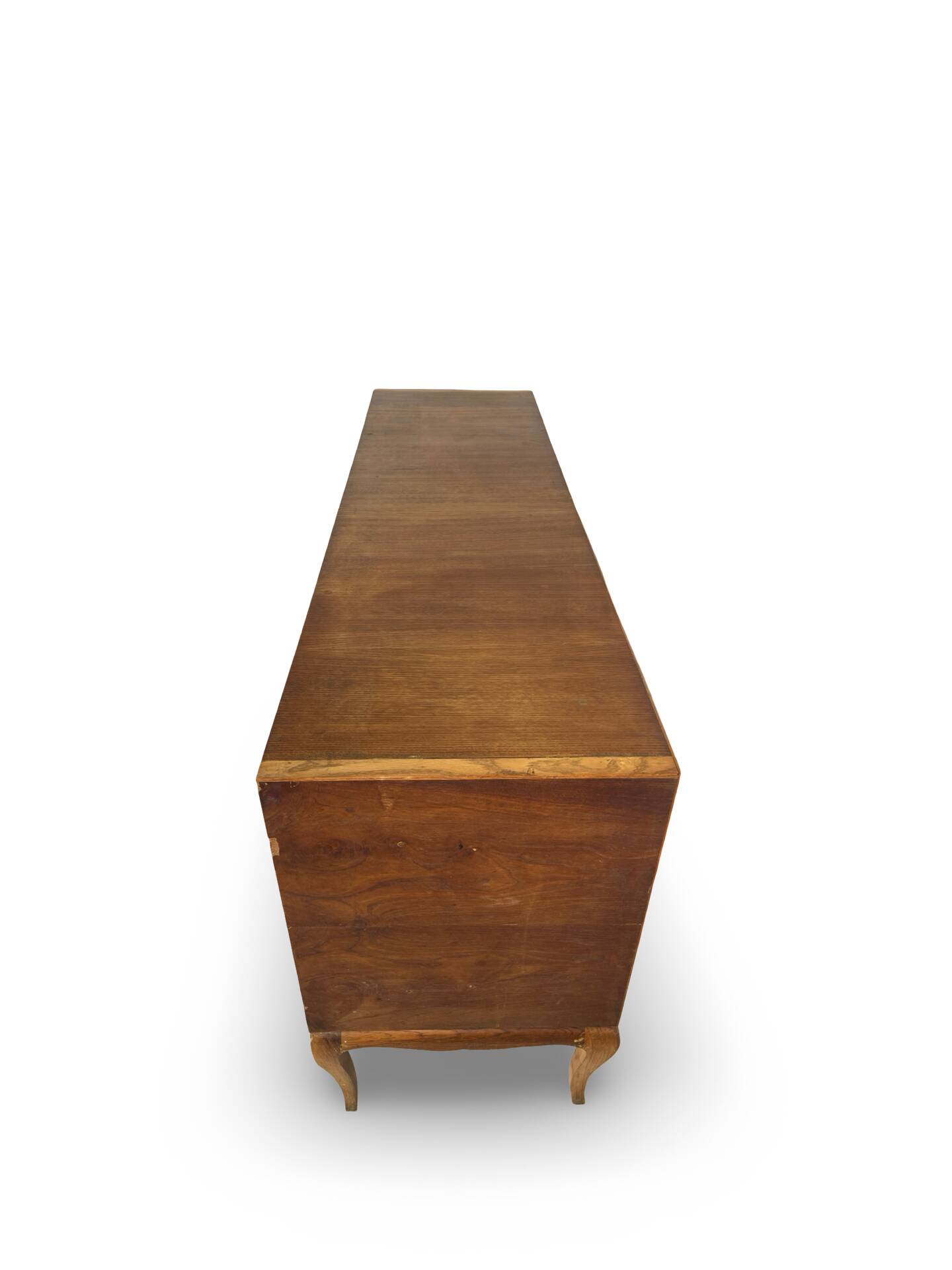 Italian Mid-Century cherrywood veneered and solid wood sideboard.