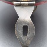 Wooden chapati box and fittings from India