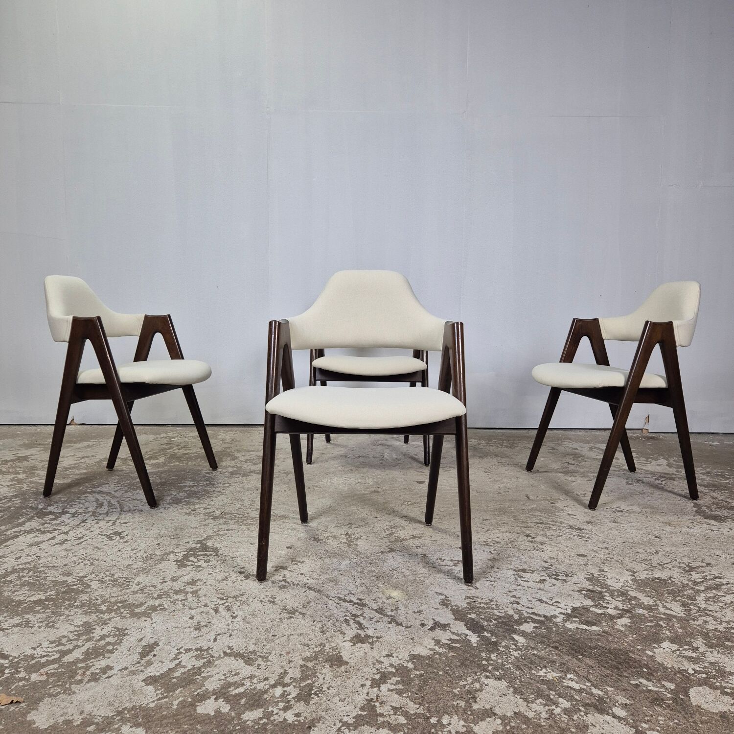Kai Kristiansen 'Compass Chair' vintage Danish dining chair