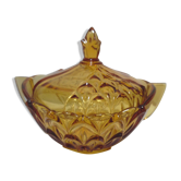 Bonbonnière en verre cristal