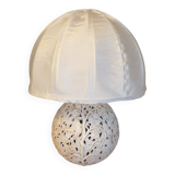Openwork ceramic lamp