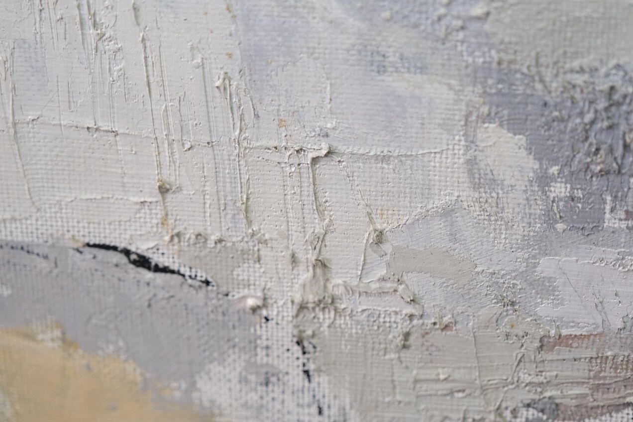 Erik Ström, Swedish Impressionist Painting, Oil on Canvas, Framed, 1962.