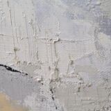 Peinture impressionniste suédoise, Erik Ström, huile sur toile, encadrée, 1962.