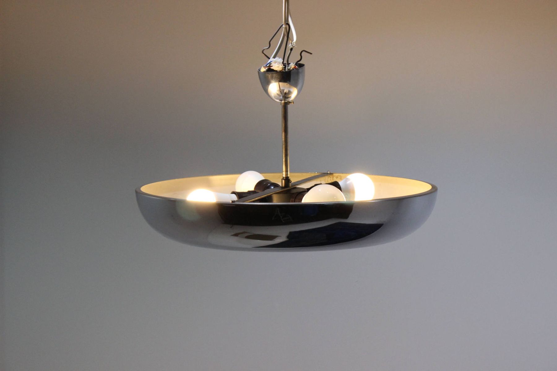 Suspension style bauhaus in chrome by Josef Hurka for Napako 1930