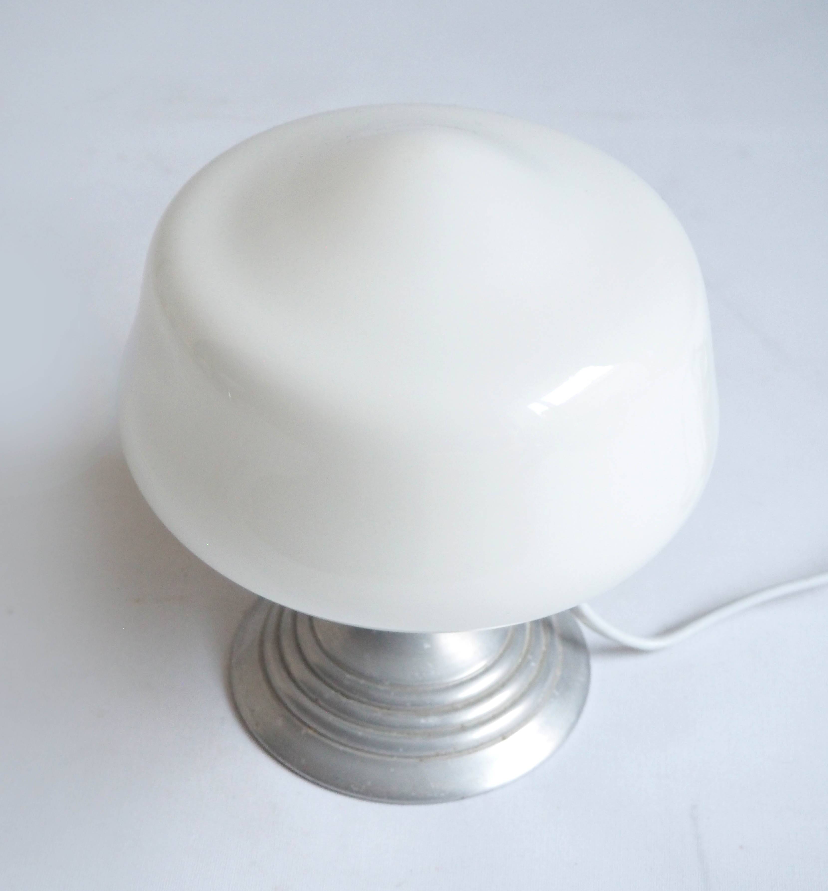 Old opaline lamp