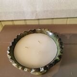 Candle in Tamegroute bowl. Amber