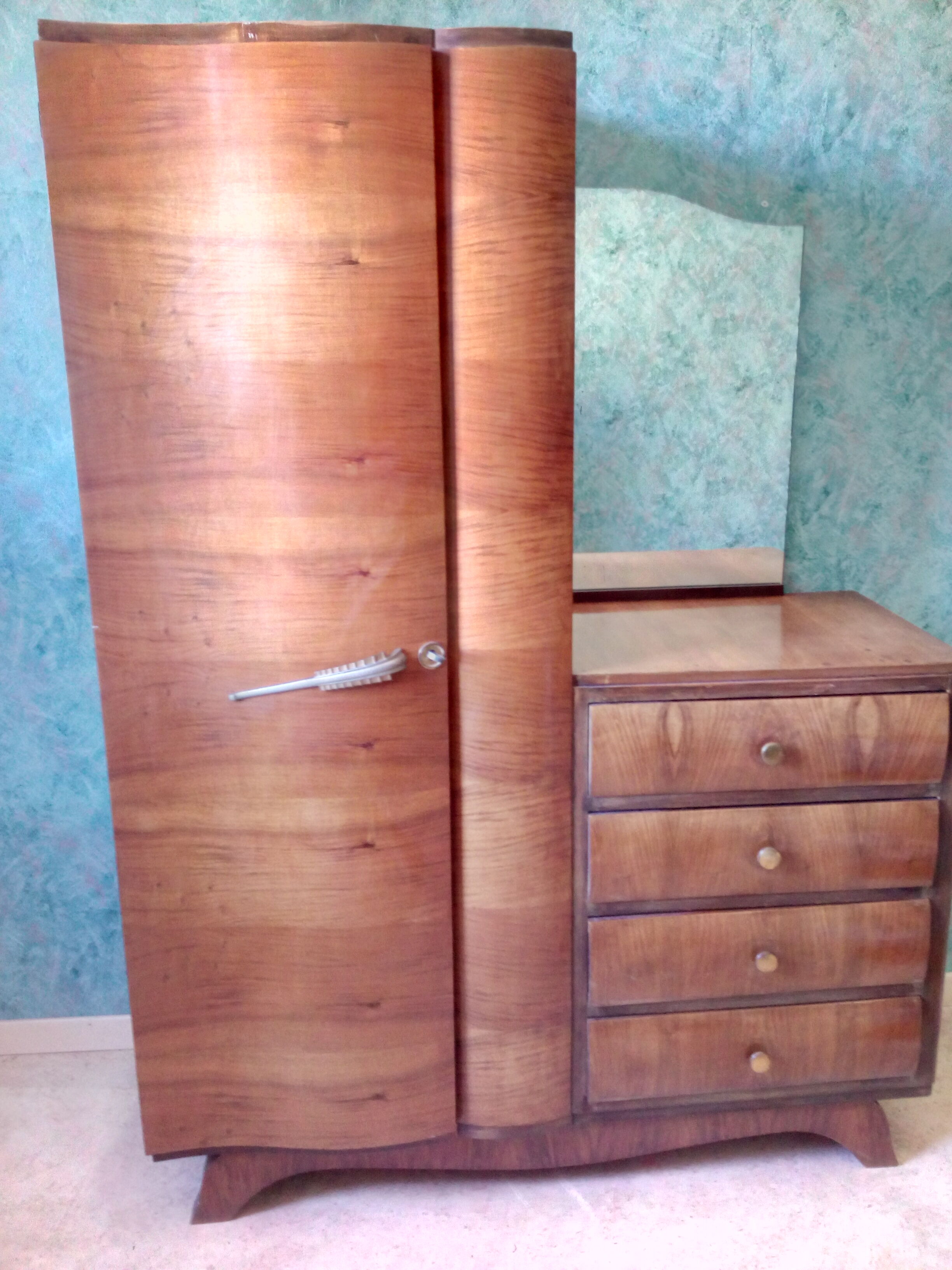 Art deco wardrobe