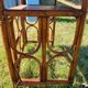 Bureau en bambou et rotin