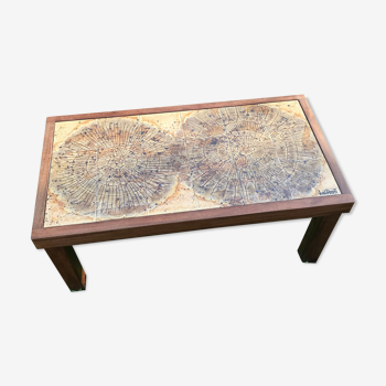 Ceramic coffee table Jean d'Asti