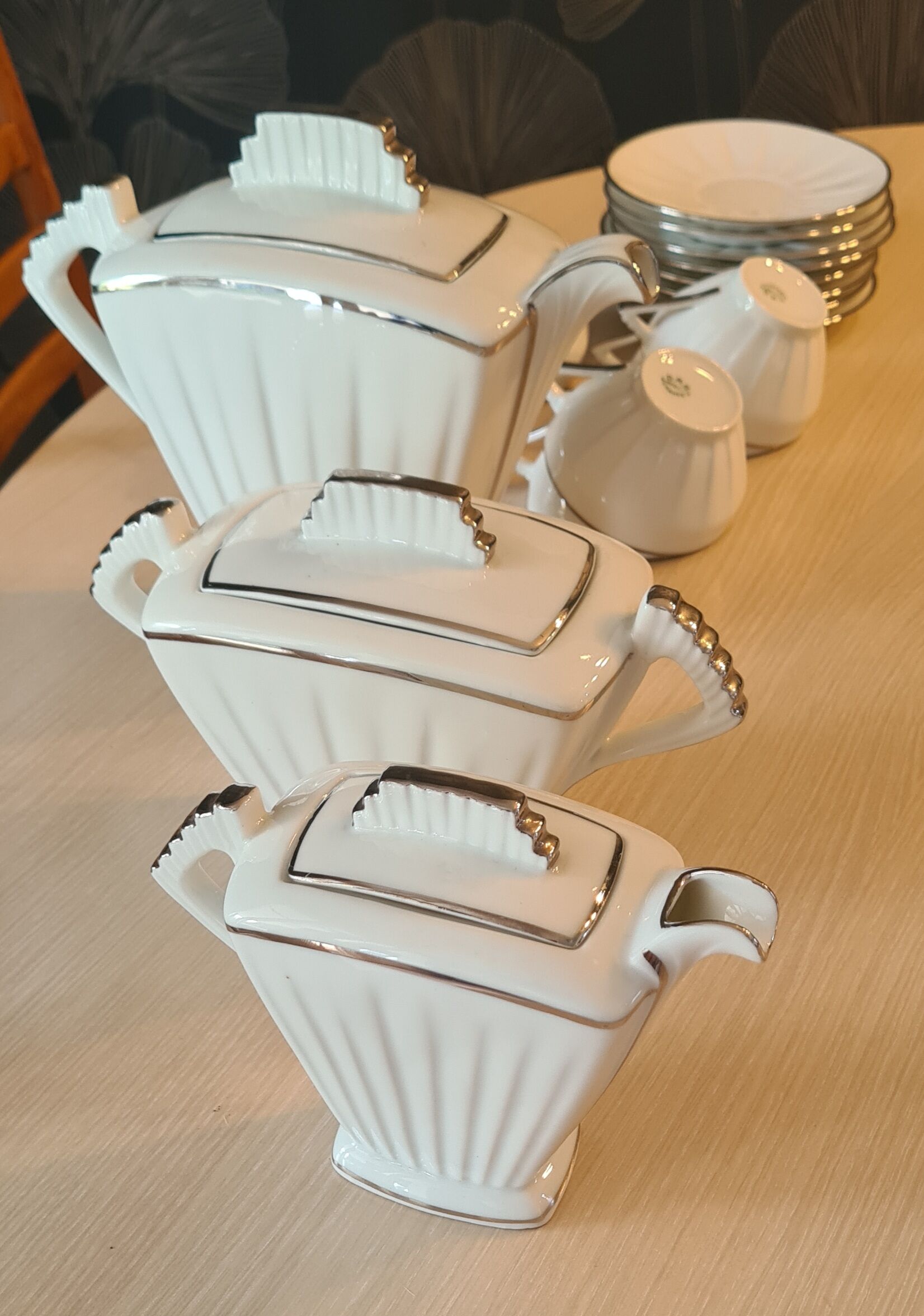 Limoges porcelain tea service 1920