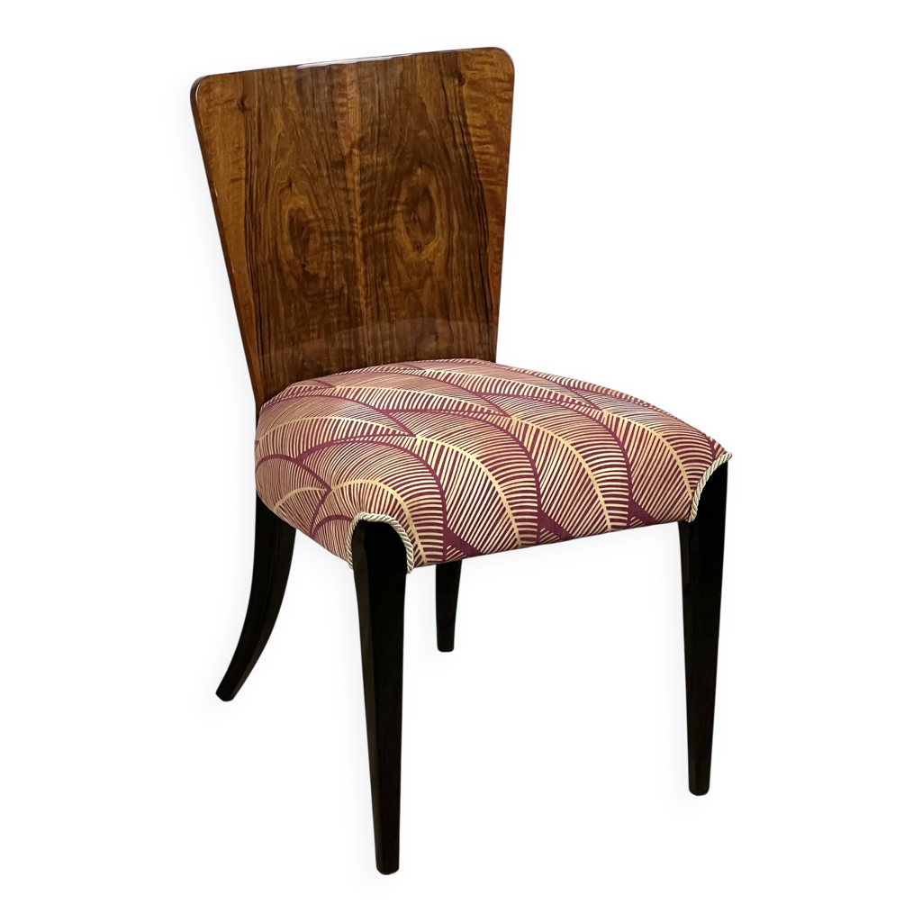 Dessin Architectural Original Chaise Art Déco - Début 20e Siècle, Format ~32x21,5 Cm, En Bon état