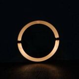 Space Age Plastic Mirror in the style of Specchio Allibert, 1970s