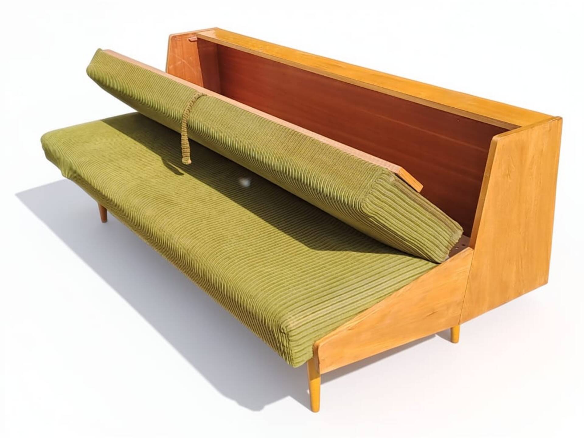 Jitona sofa bed, czechoslovak vintage 1970s
