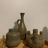 Lot Gres Vintage Ceramic Faience circa 1960