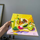 Nature morte huile sur toile