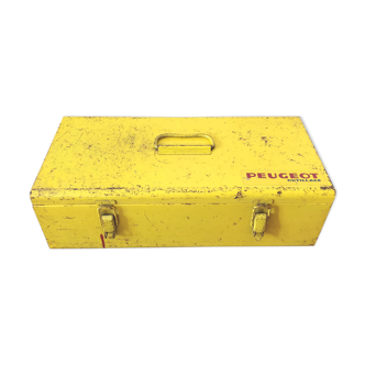 Caisse à outils vintage marque peugeot outillage