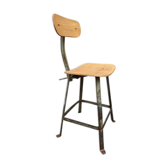 Chaise haute d'atelier bienaise collection modèle 205
