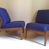 Pair of solid teak heaters 50s