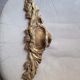 Pediment ornament gilded bronze furniture st Louis XV