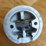 Old porcelain and wood switch