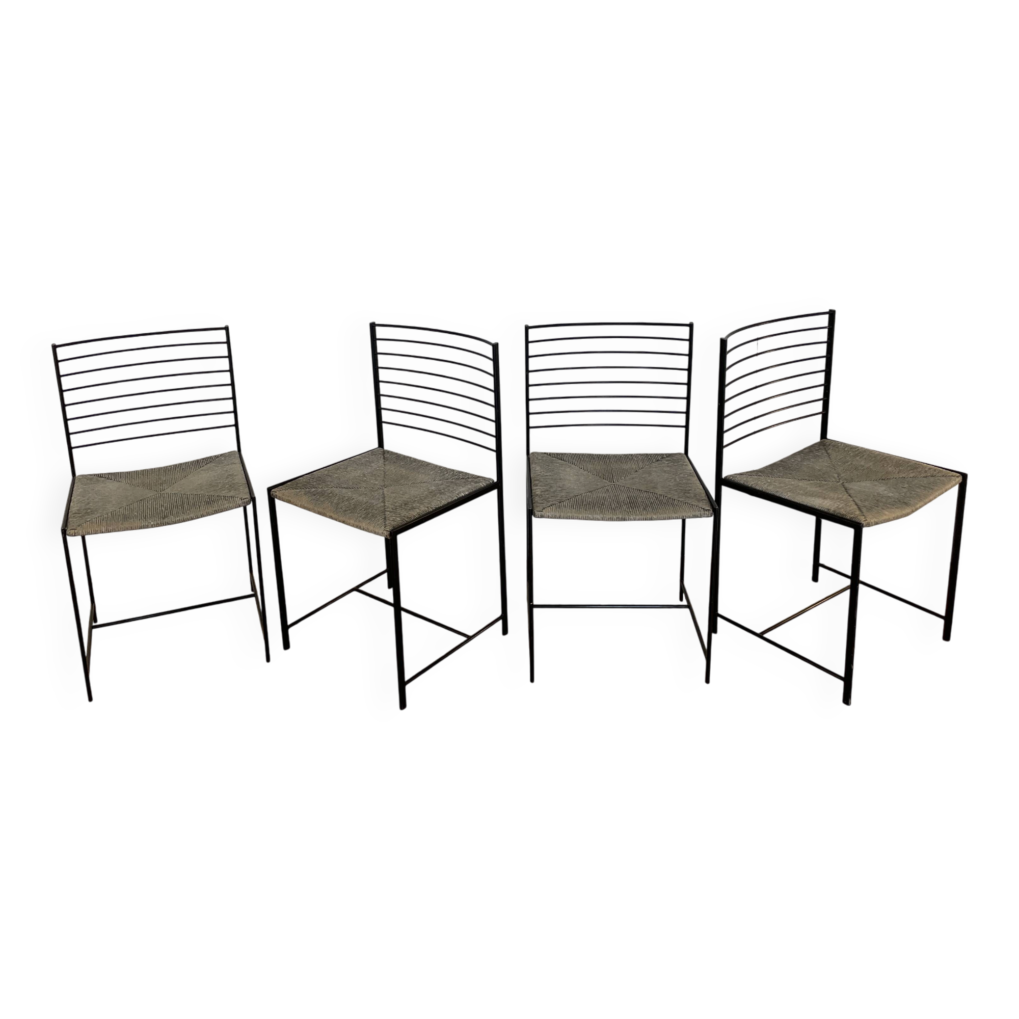 Spaghetti Chair Giandomenico Belotti for Cidue - Woven Paper Finish