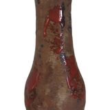 Brutalist vase with dripping decoration