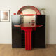 Exceptional bar cabinet by Peter Maly for interlübke, 1980s