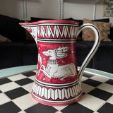 Ceramique artisanale italienne Volpi Deruta signée