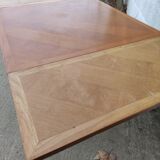 Vintage square table with extensions