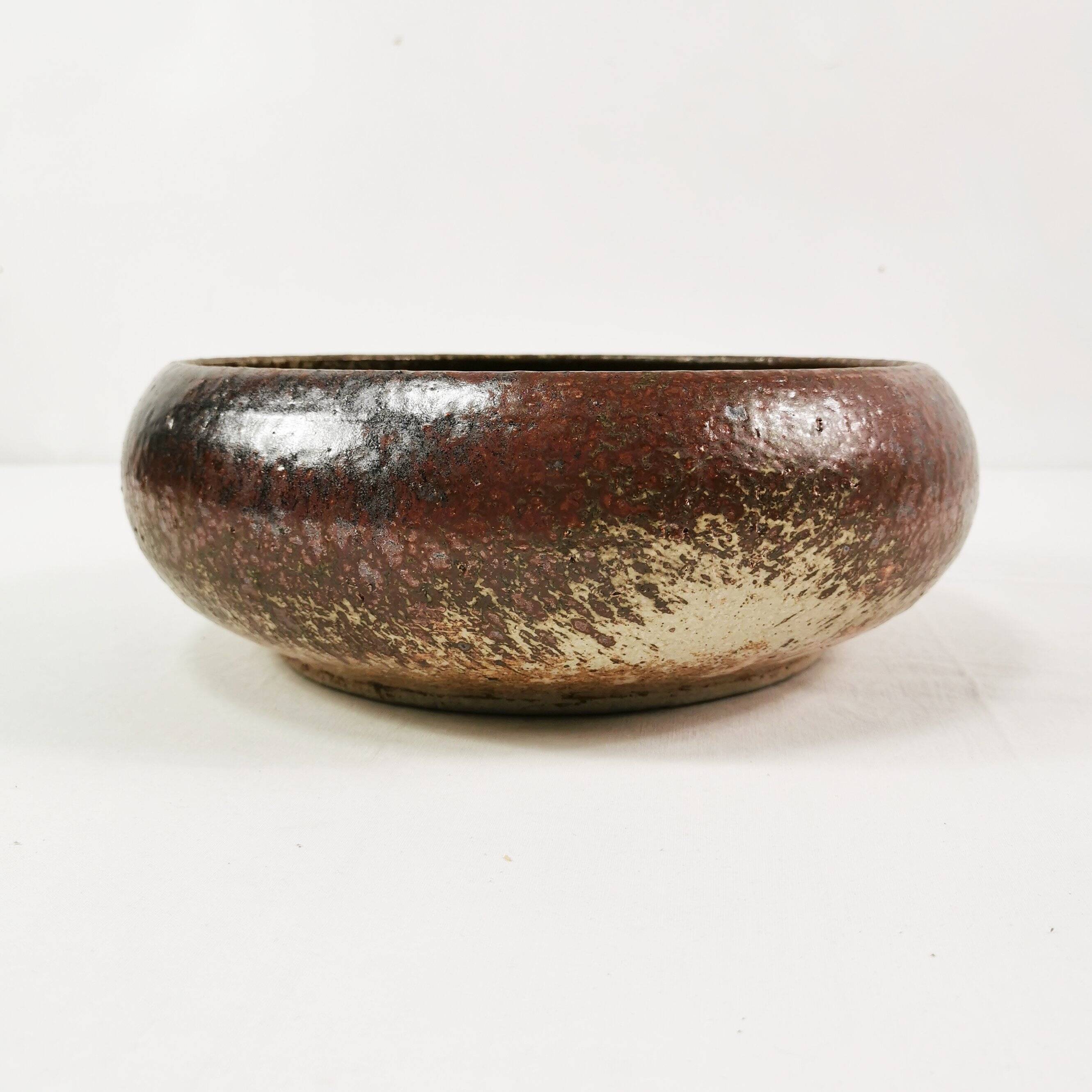 Large Mid Century ceramic bowl, Tromborg, Denmark, 1960s.