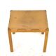 Leather stool "Model 1040", Glasmäster Markaryd, Sweden, 1960