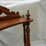 Antique mahogany shelf, 19th century.