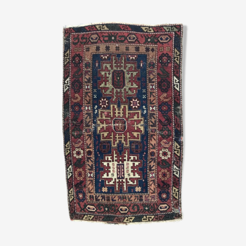 Tapis ancien chirwan Caucase fait main 77x120 cm