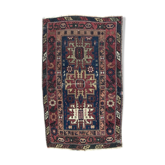 Tapis ancien chirwan Caucase fait main 77x120 cm