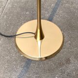 Lonea floor lamp in Hollywood Regency vintage style in brass by Florian Schulz.