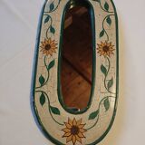 Miroir bois peint