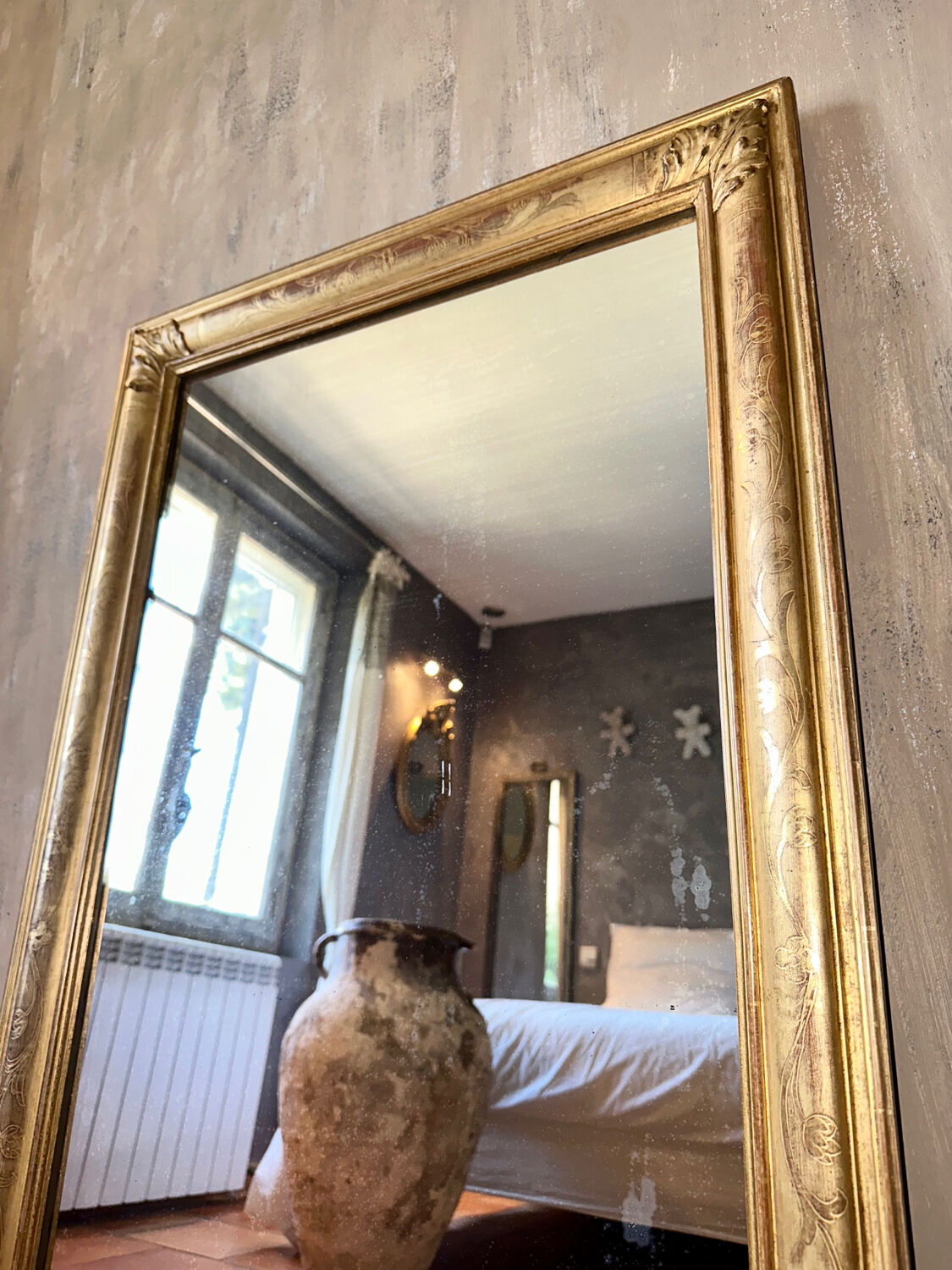 Old 19th century mirror