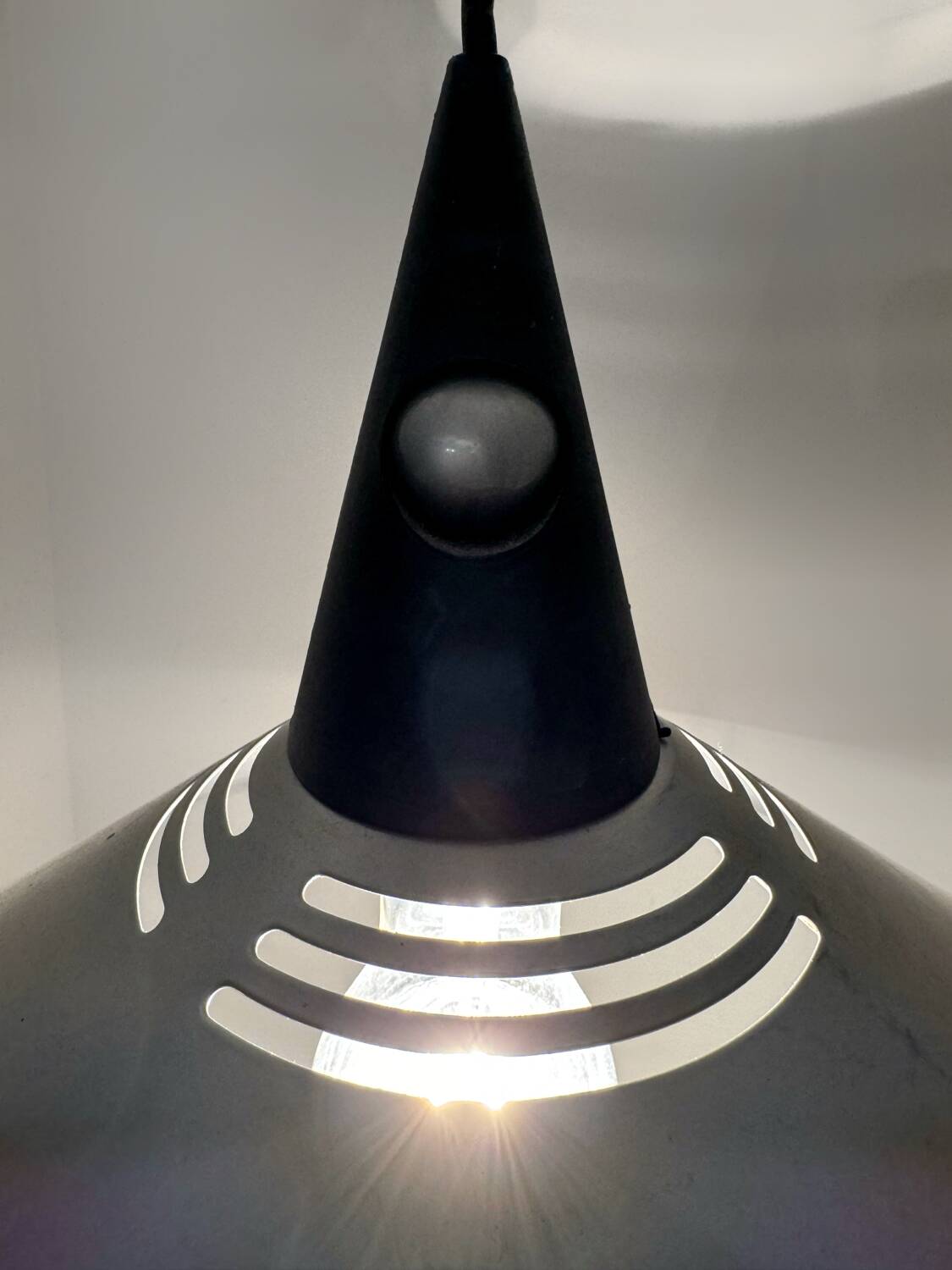 Memphis design chandelier from the 80s