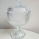 Glass candy box