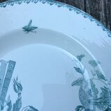 Series 6 tablespoons Plate Iron Earth