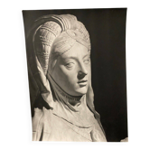 Photo argentique Bernard Darot Marguerite de Foix XXe