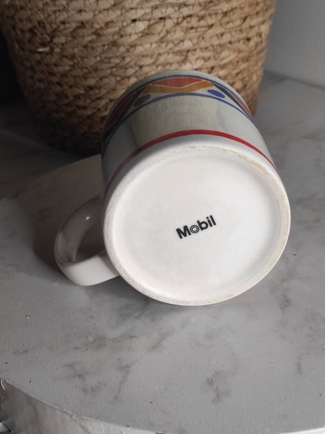 Vintage 80s mug cup