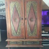 Java solid wood cabinet