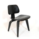 Set of 4 DCW chairs by Charles & ray Eames
