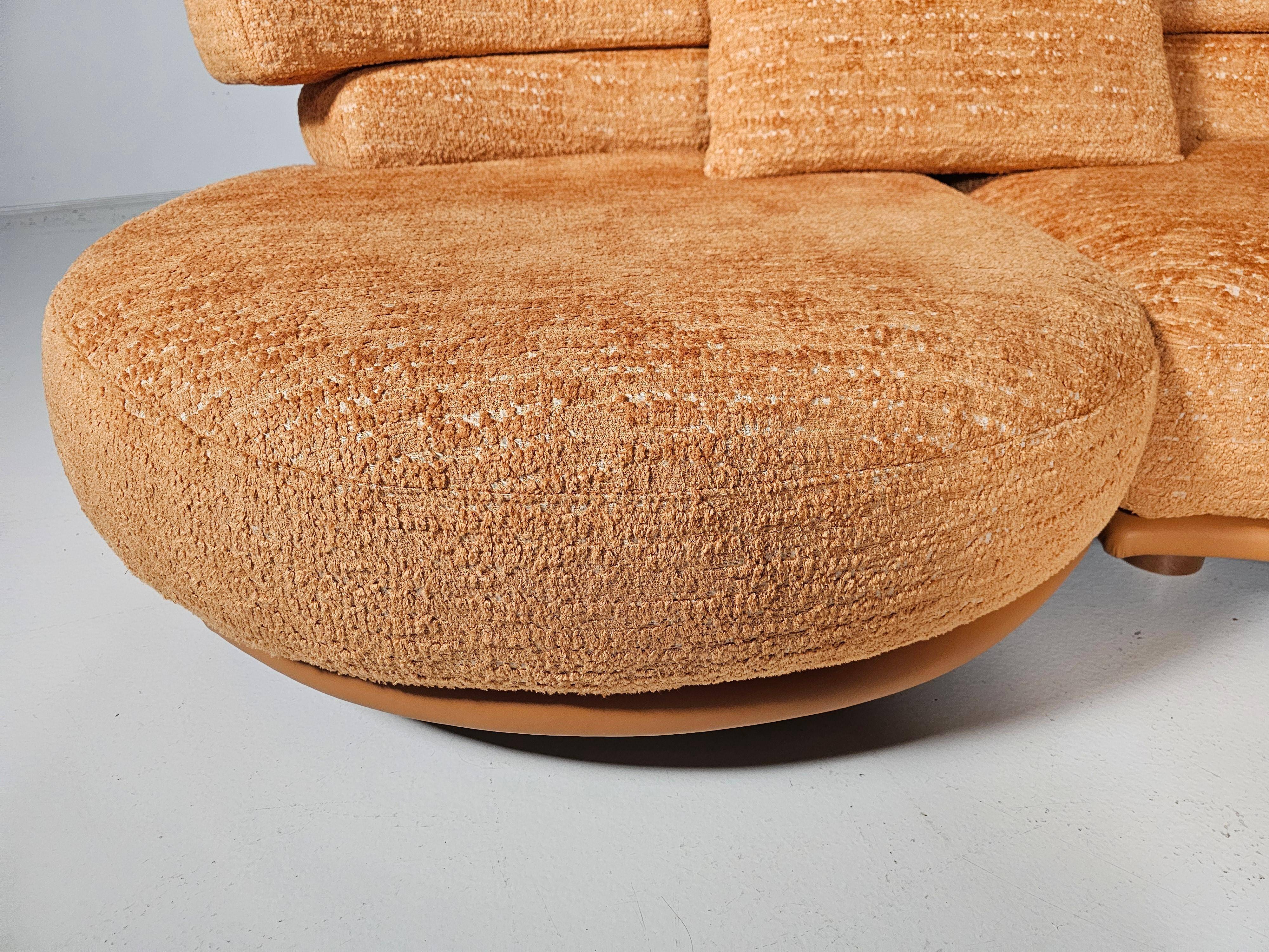 Sculptural canapé by Wiener Werkstätte, Austria, 1980s
