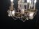 Lustre en bronze et cristal